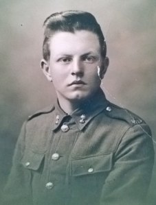 George Eric Williamson in his WWI NZEF dress uniform